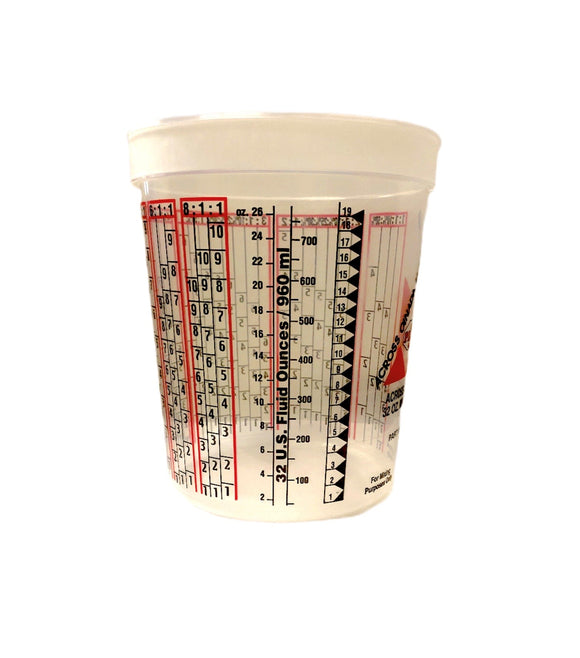 1 Quart Mixing Cup - 25 Pack.