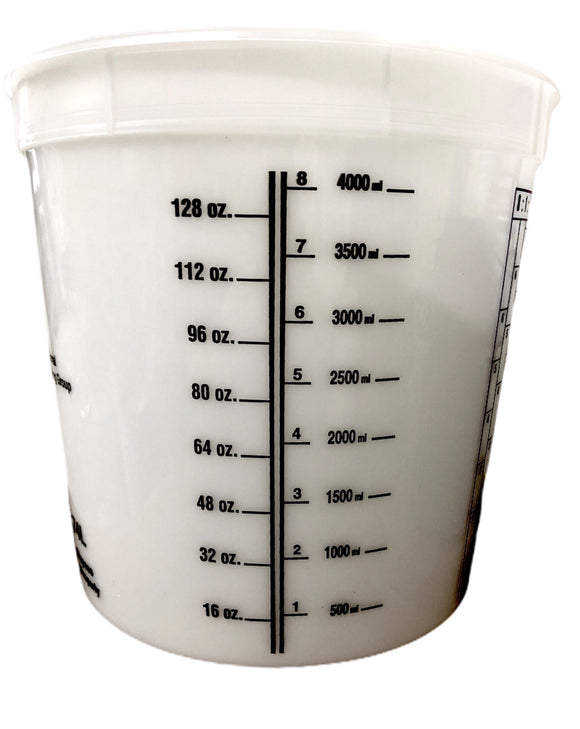 5 Quart Mixing Cup (4.74 L) - 25 pack.